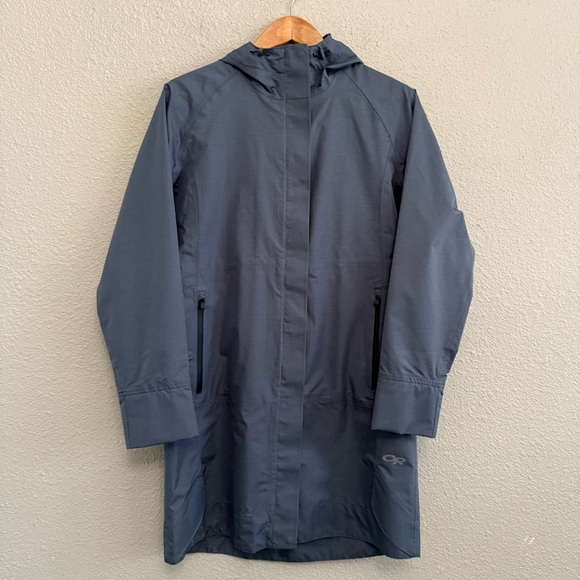 Outdoor Research Panorama Point Trench Raincoat Size Small - Picture 1 of 4